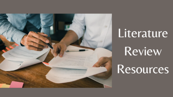 Reviewing Resourses Literature Review Resources
